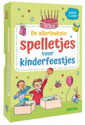 De allerleukste spelletjes voor kinderfeestjes (vanaf 3 jaar) - doos met kaarten