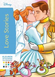 Disney Love stories Kleuren op nummer voor volwassenen