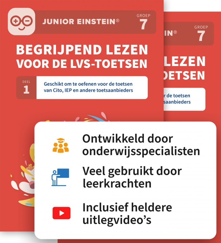 Begrijpend lezen voor de LVS-toetsen - Deel 1 en 2 - Groep 7