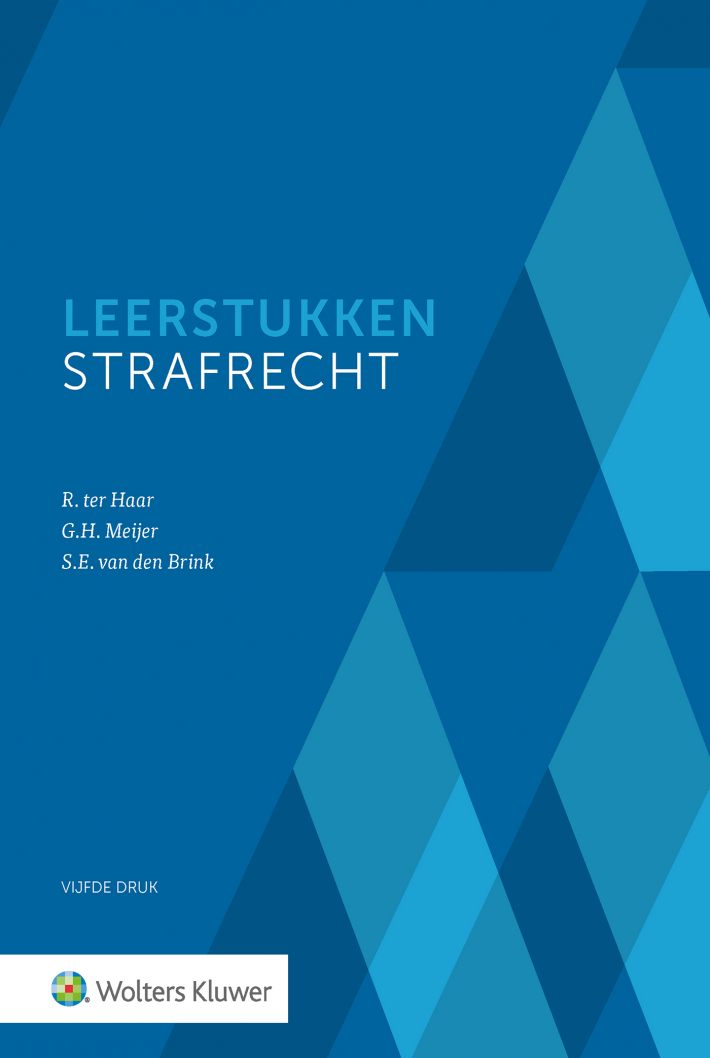 Leerstukken Strafrecht • Leerstukken strafrecht