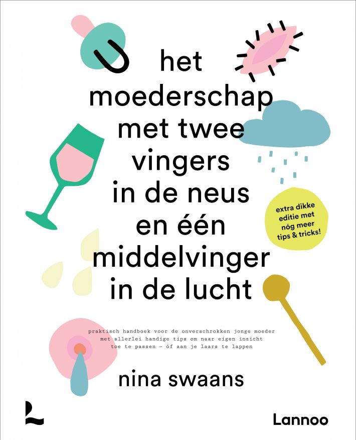 Het moederschap met twee vingers in de neus en een middelvinger in de lucht • Het moederschap met twee vingers in de neus en een middelvinger in de lucht