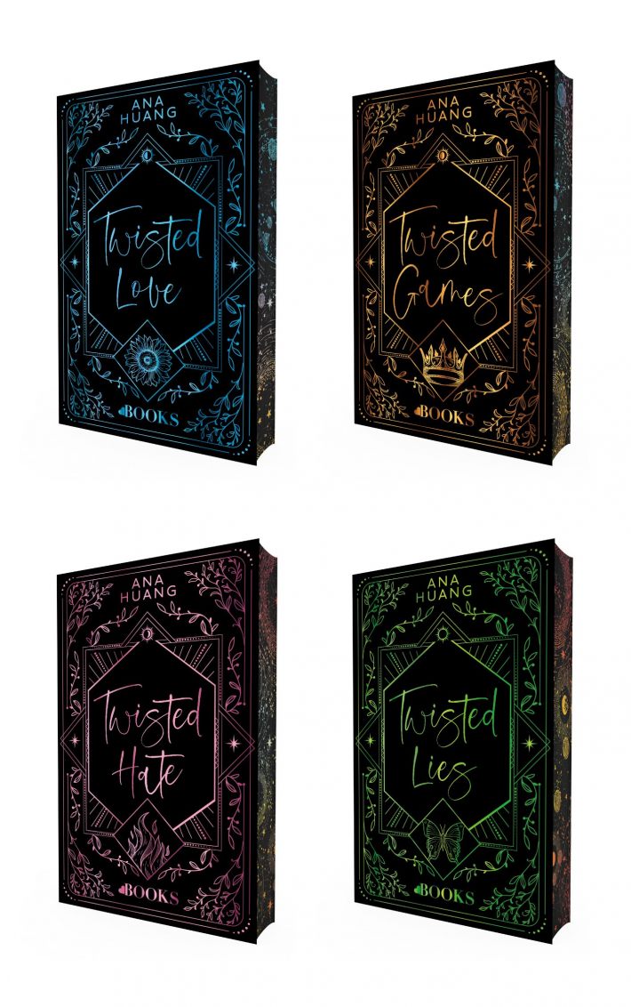 Twisted Love Games Hate Lies set sprayed edges