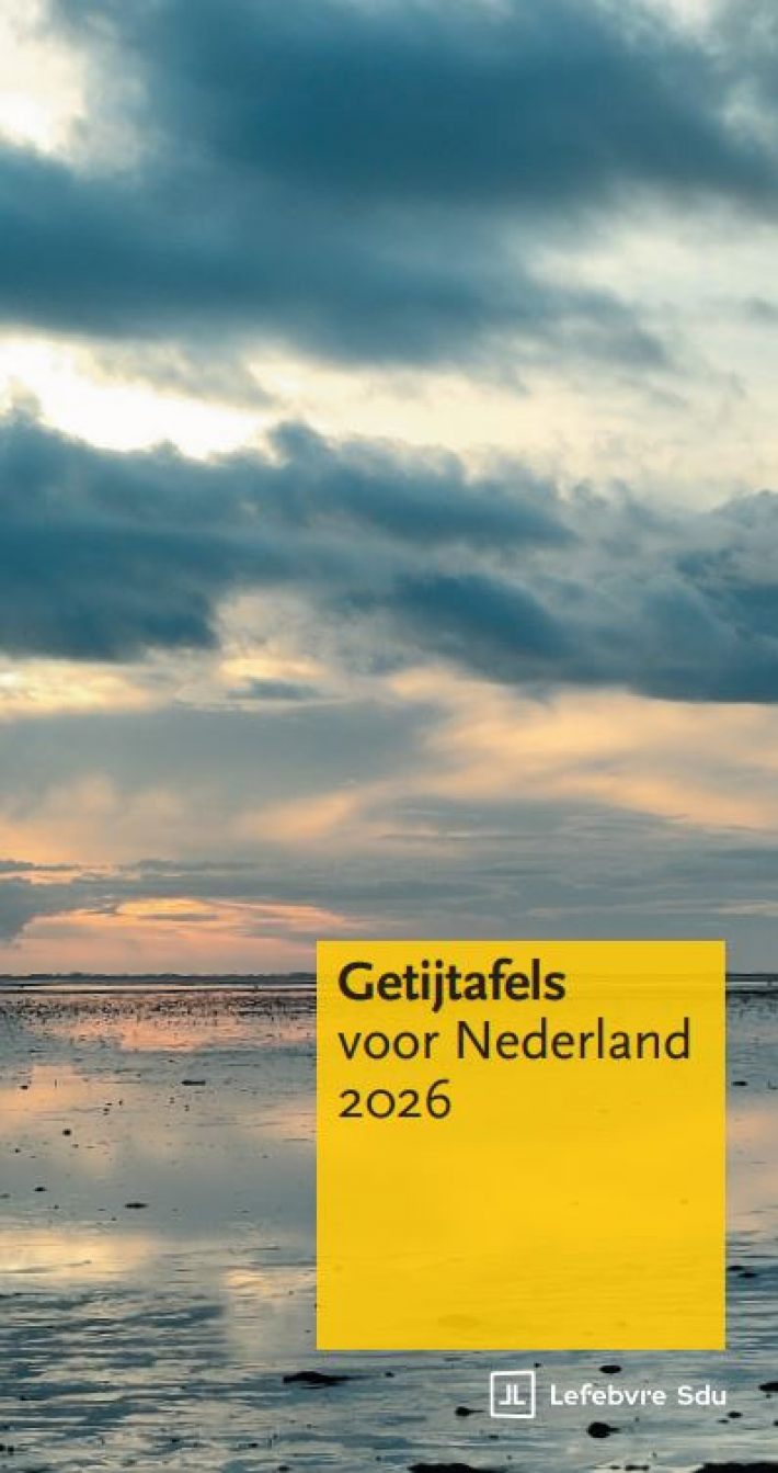 Getijtafels voor Nederland 2026