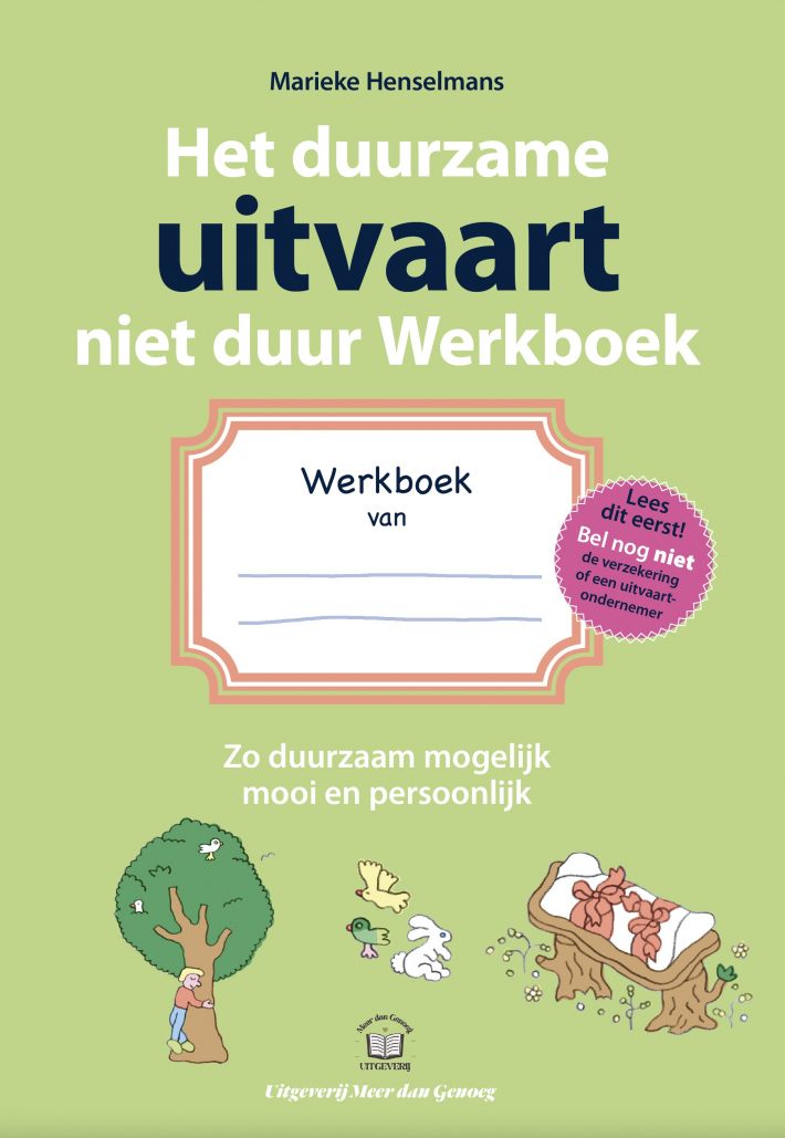 Het duurzame uitvaart niet duur Werkboek