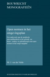 Open normen in het omgevingsplan