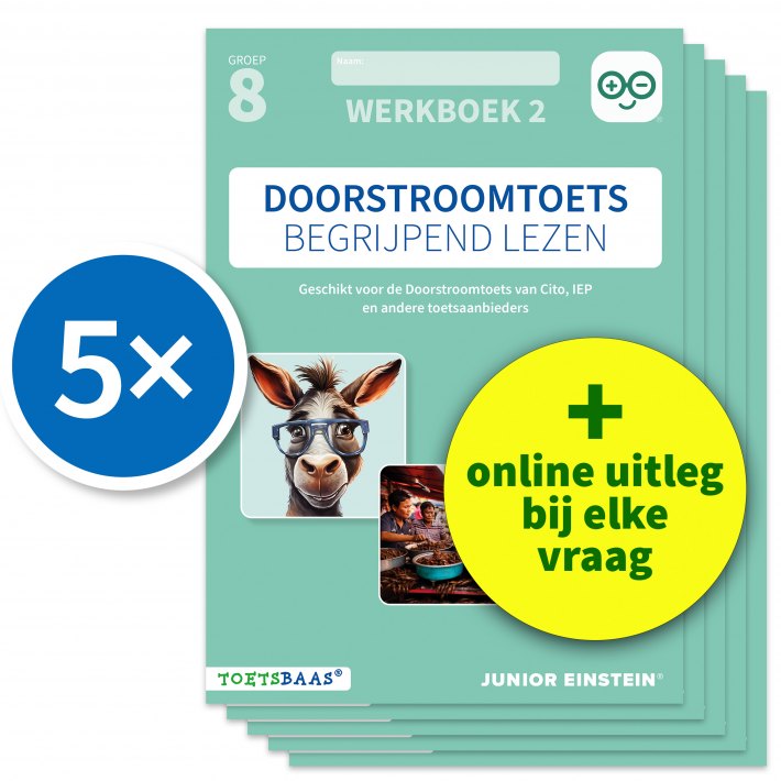 Doorstroomtoets begrijpend lezen (set van 5)