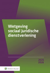 Wetgeving Sociaal Juridische Dienstverlening 2025-2026
