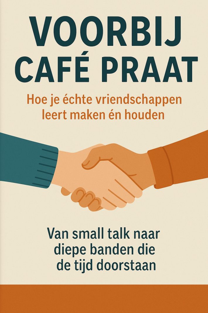 Voorbij Café Praat – Hoe je échte vriendschappen leert maken én houden