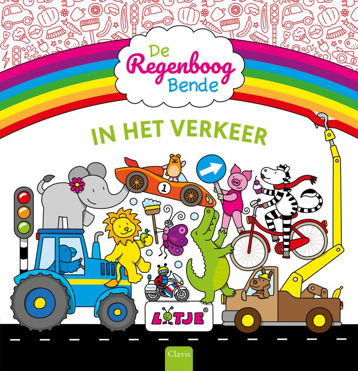 De Regenboogbende in het verkeer