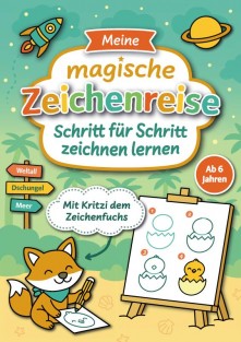Meine magische Zeichenreise: Schritt für Schritt zeichnen lernen für Kinder ab 6 Jahren
