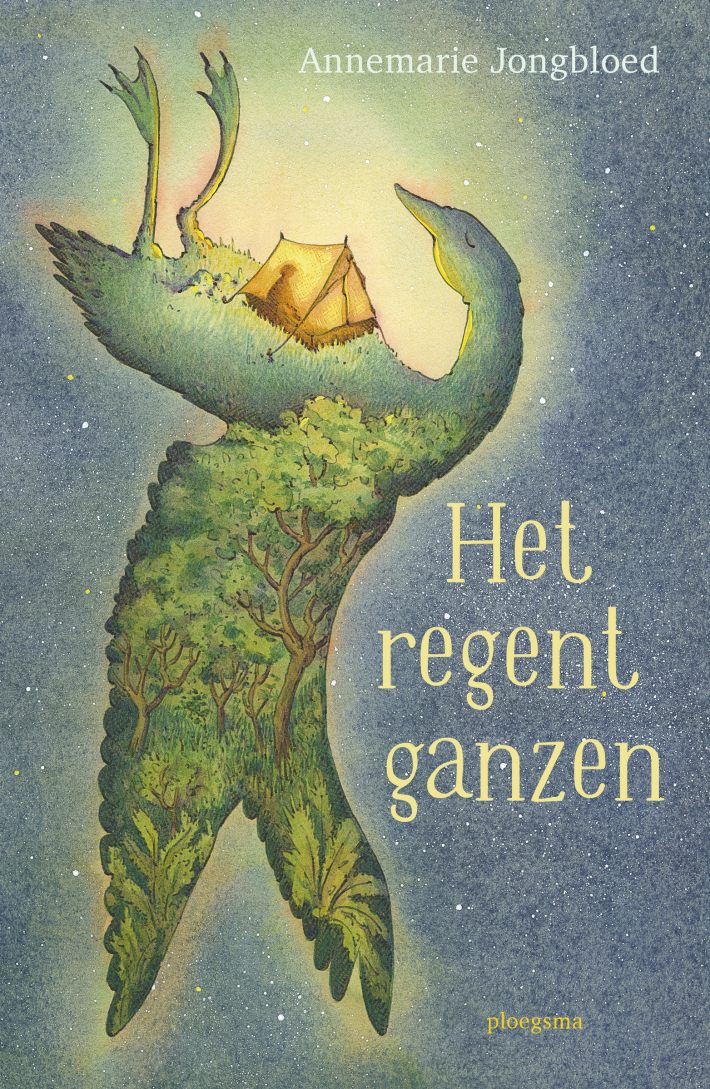 Het regent ganzen