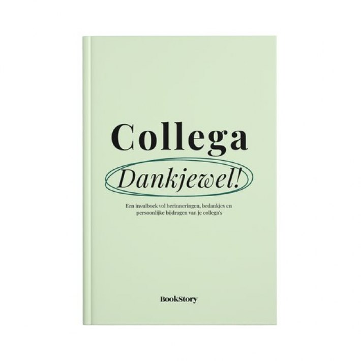 Collega dankjewel!