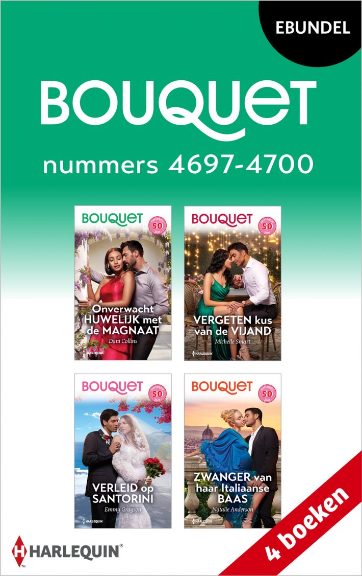 Bouquet e-bundel nummers 4697 - 4700