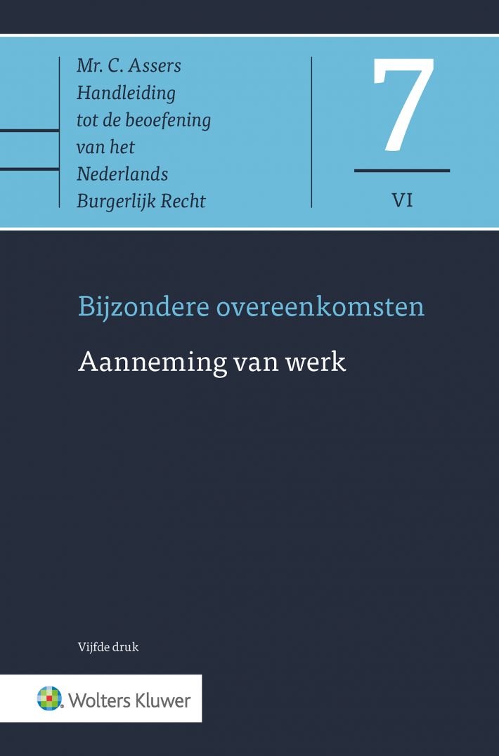 Asser 7-VI Aanneming van werk • Aanneming van werk