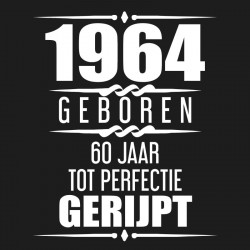 1964 Geboren 60 Jaar Tot Perfectie Gerijpt