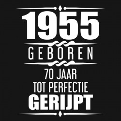 1955 Geboren 70 Jaar Tot Perfectie Gerijpt