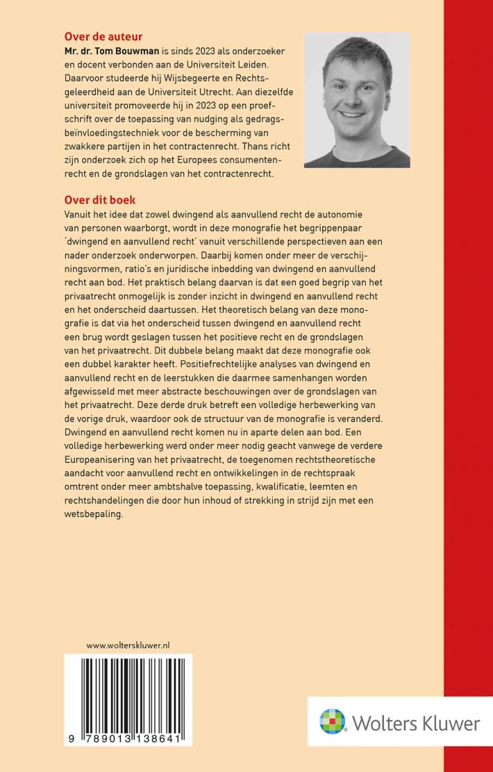 Dwingend en aanvullend recht
