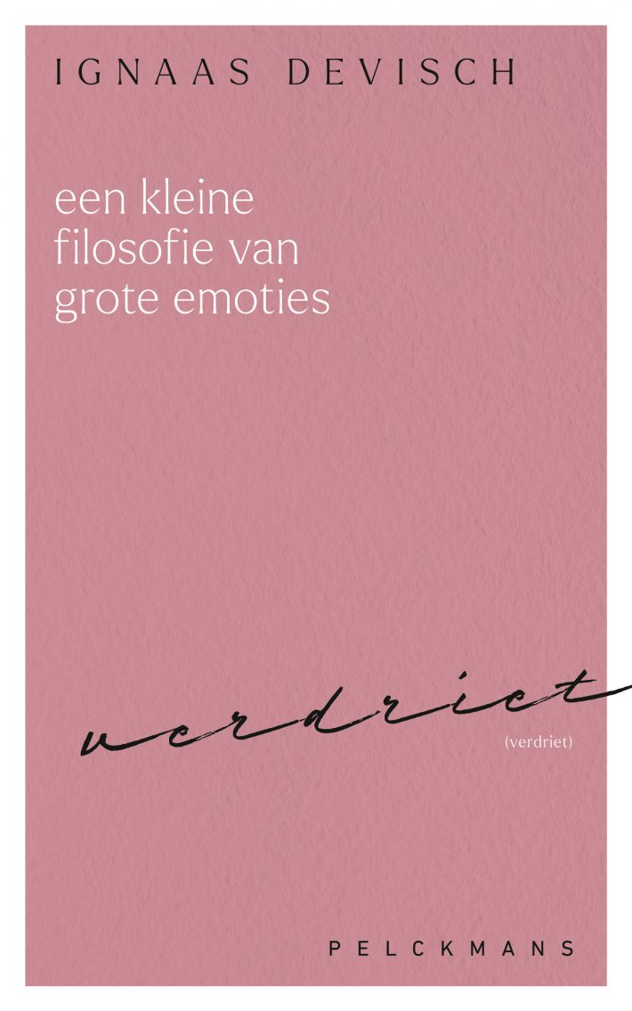 Een kleine filosofie van grote emoties: Verdriet