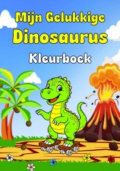Mijn Gelukkige Dinosaurus Kleurboek