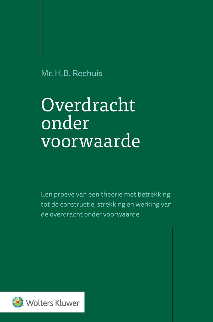Overdracht onder voorwaarde