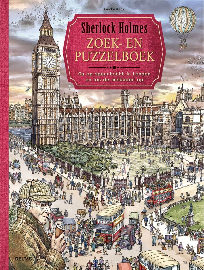 Sherlock Holmes zoek- en puzzelboek Sherlock Holmes zoek- en puzzelboek