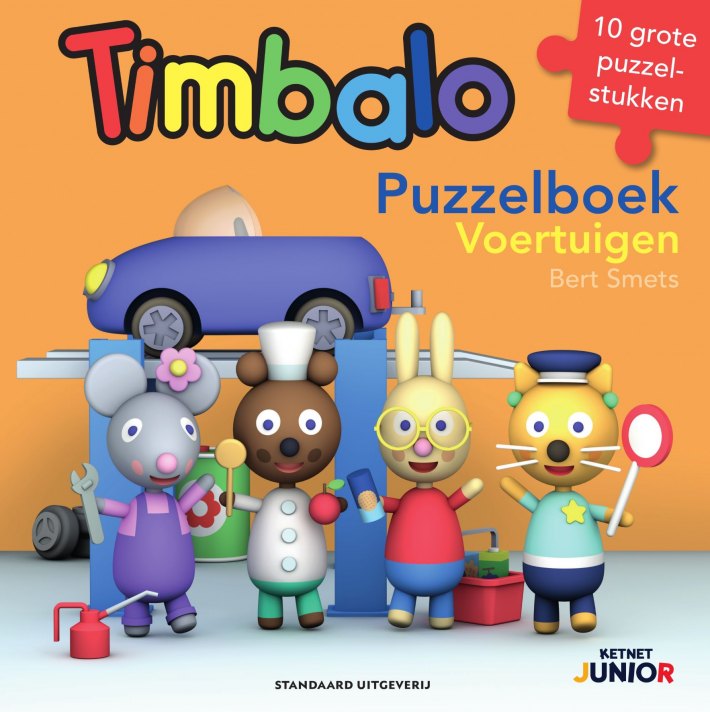 Timbalo: Puzzelboek voertuigen Timbalo: Puzzelboek voertuigen