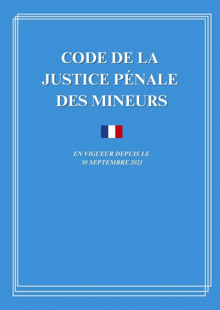 Code de la justice pénale des mineurs