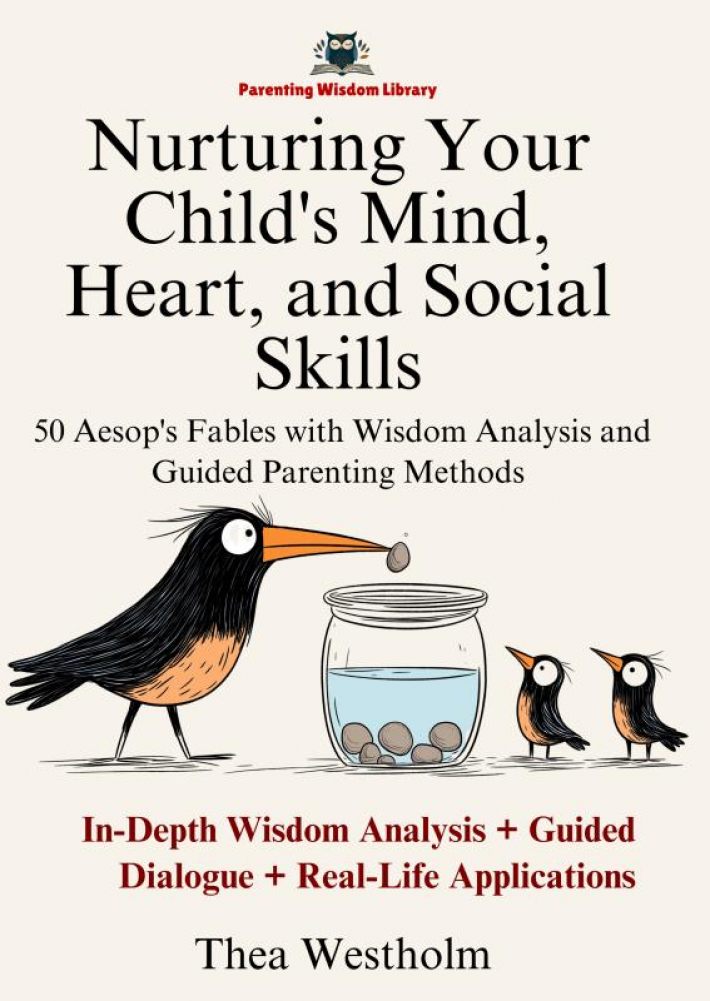 Nurturing Your Child's Mind, Heart, and Social Skills: 50 Aesop's Fables with Wisdom Analysis and Guided Parenting Methods