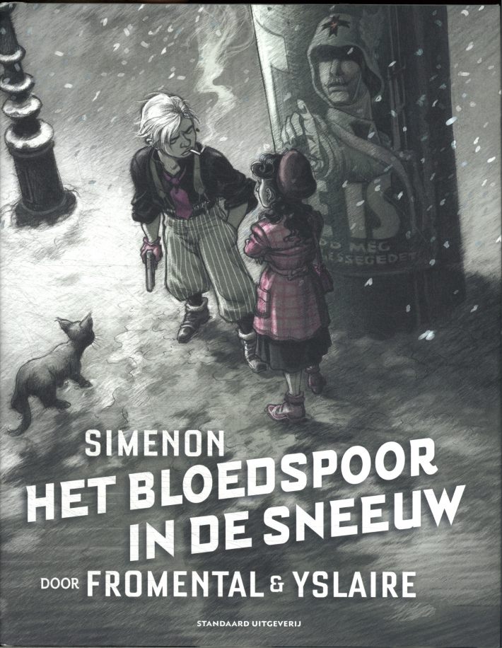 Het bloedspoor in de sneeuw