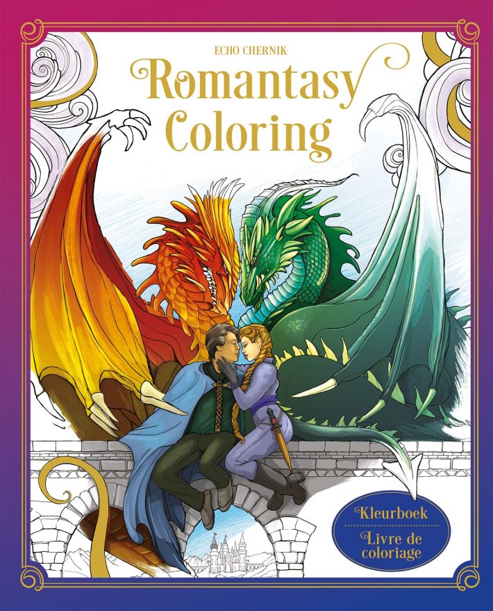 Romantasy Coloring Kleurboek / Romantasy Coloring Livre de coloriage Romantasy Coloring Kleurboek / Romantasy Coloring Livre de coloriage