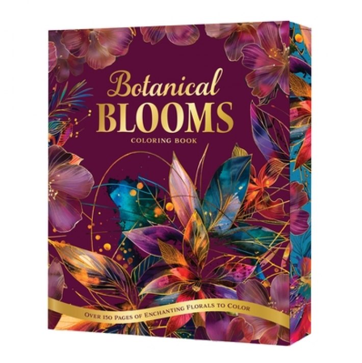 Botanical Blooms Coloring Book Botanical Blooms Coloring Book