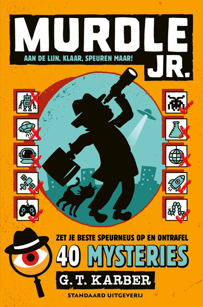 Murdle Jr Puzzelboek 2: Aan de lijn, klaar, speuren maar!