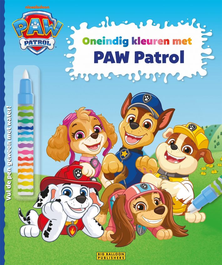 Oneindig kleuren met PAW Patrol Oneindig kleuren met PAW Patrol