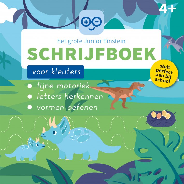 Het grote Junior Einstein Schrijfboek voor kleuters