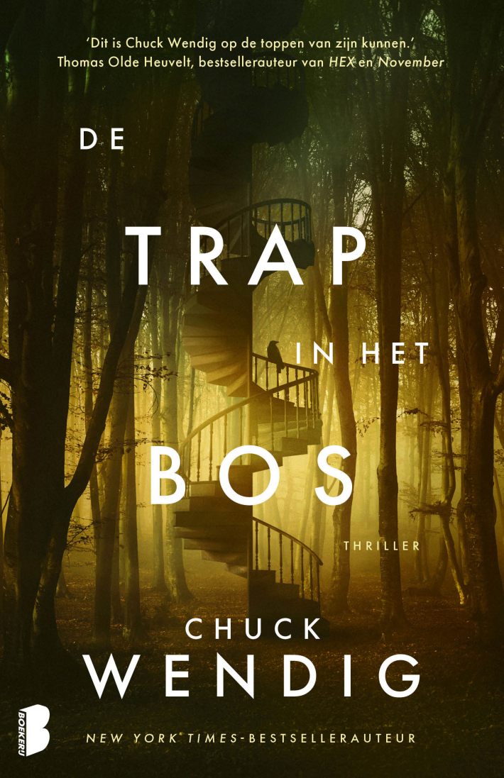 De trap in het bos • De trap in het bos