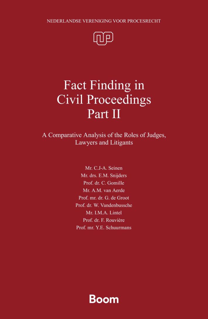 Fact Finding in Civil Proceedings Part II