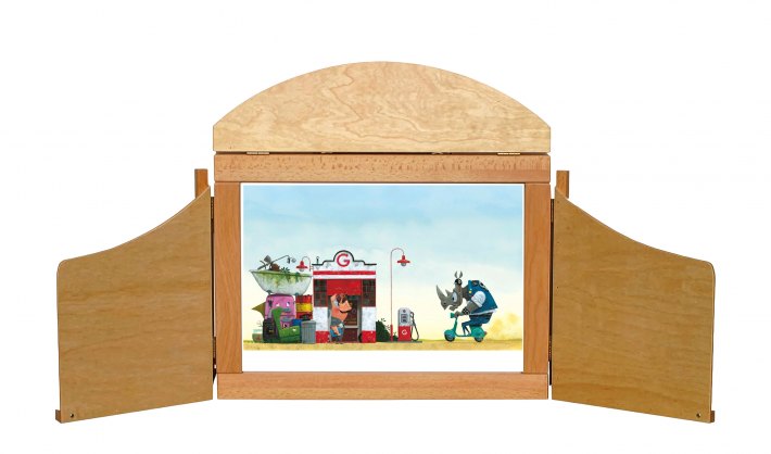 Garage Gust kamishibai vertelplaten