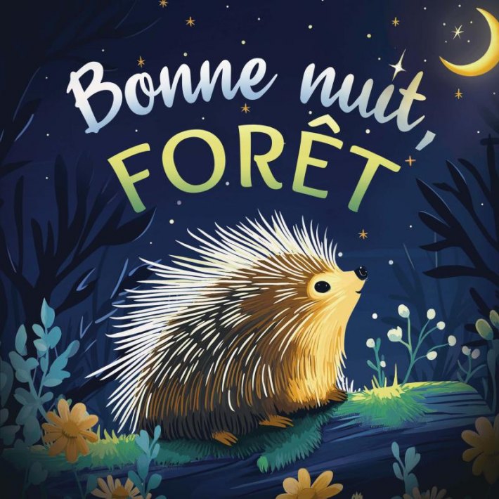 Bonne nuit, forêt : Une douce histoire du soir pour les enfants | À partir de 2 ans pour aider les petits à s’endormir