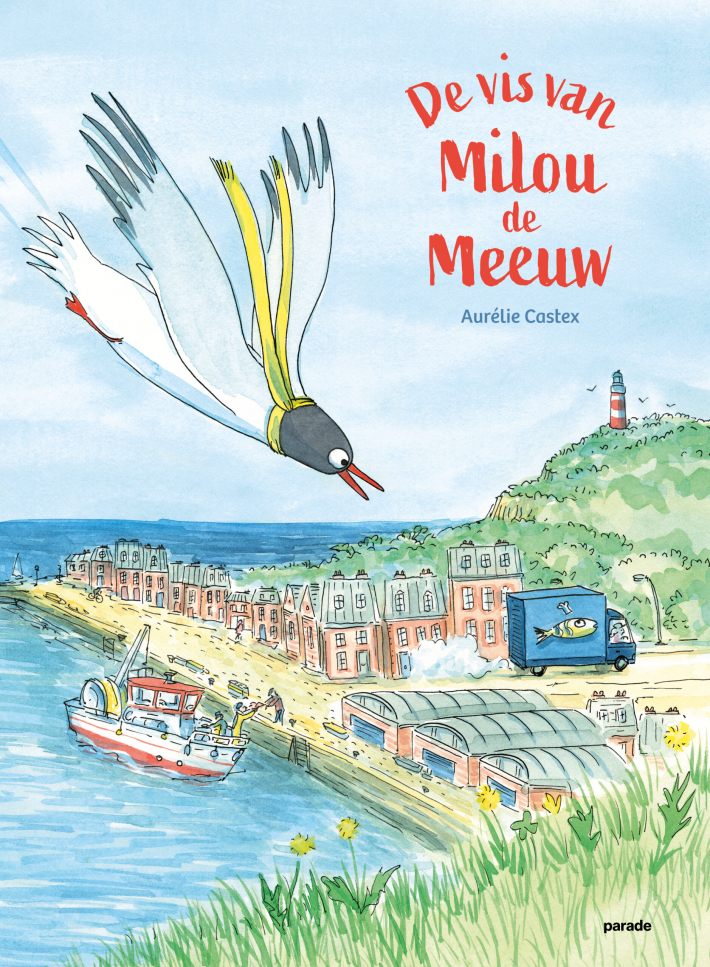 De vis van Milou de meeuw De vis van Milou de meeuw