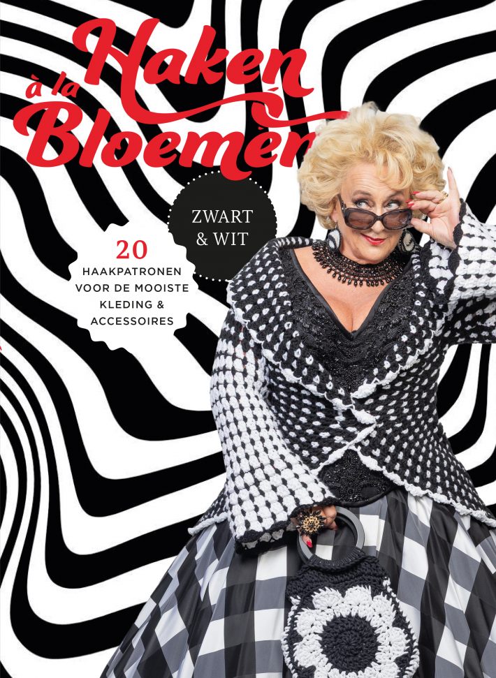 Haken à la Bloemen - Zwart en wit Haken à la Bloemen - Zwart en wit