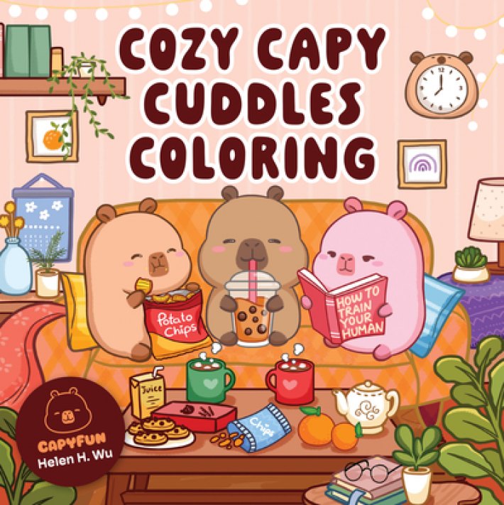 Cozy Capy Cuddles Coloring