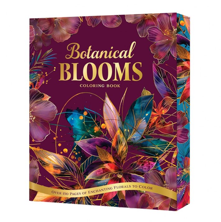 Botanical Blooms Coloring Book Botanical Blooms Coloring Book
