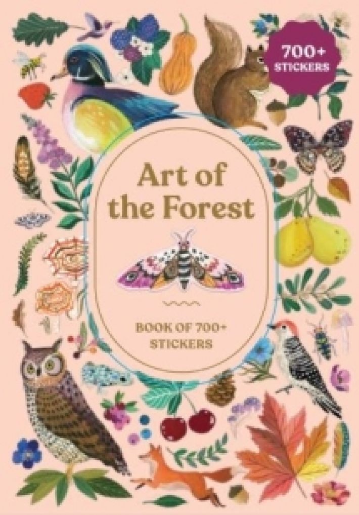 Art of the Forest Sticker Book