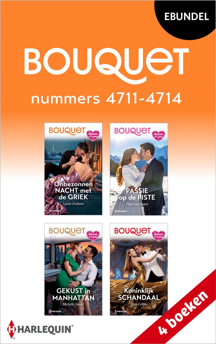 Bouquet e-bundel nummers 4711 - 4714