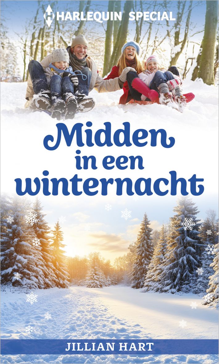 Midden in een winternacht