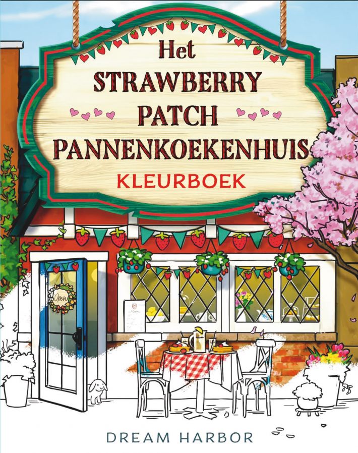 Het Strawberry Patch Pannenkoekenhuis-kleurboek Het Strawberry Patch Pannenkoekenhuis-kleurboek