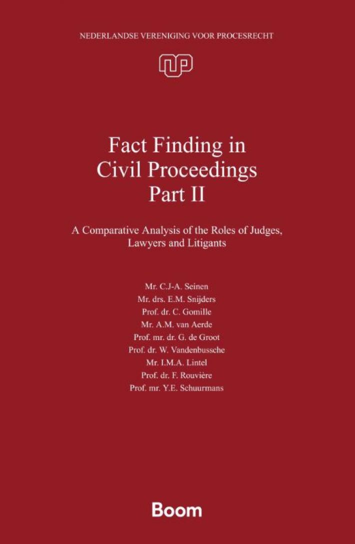 Fact Finding in Civil Proceedings Part II