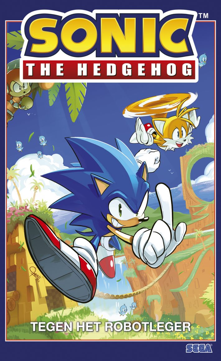 Sonic the Hedgehog tegen het robotleger