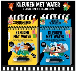 Display kleuren met water 5 - 2 x 5 ex.