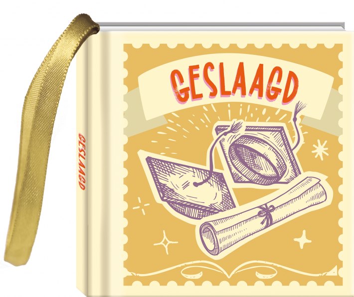 Mini cadeauboekje - Geslaagd